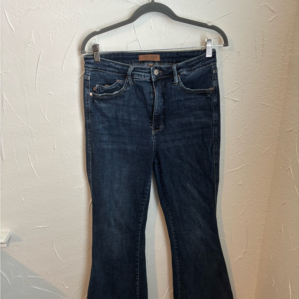 Judy Blue Dark Wash Flare Jeans Size 13/31